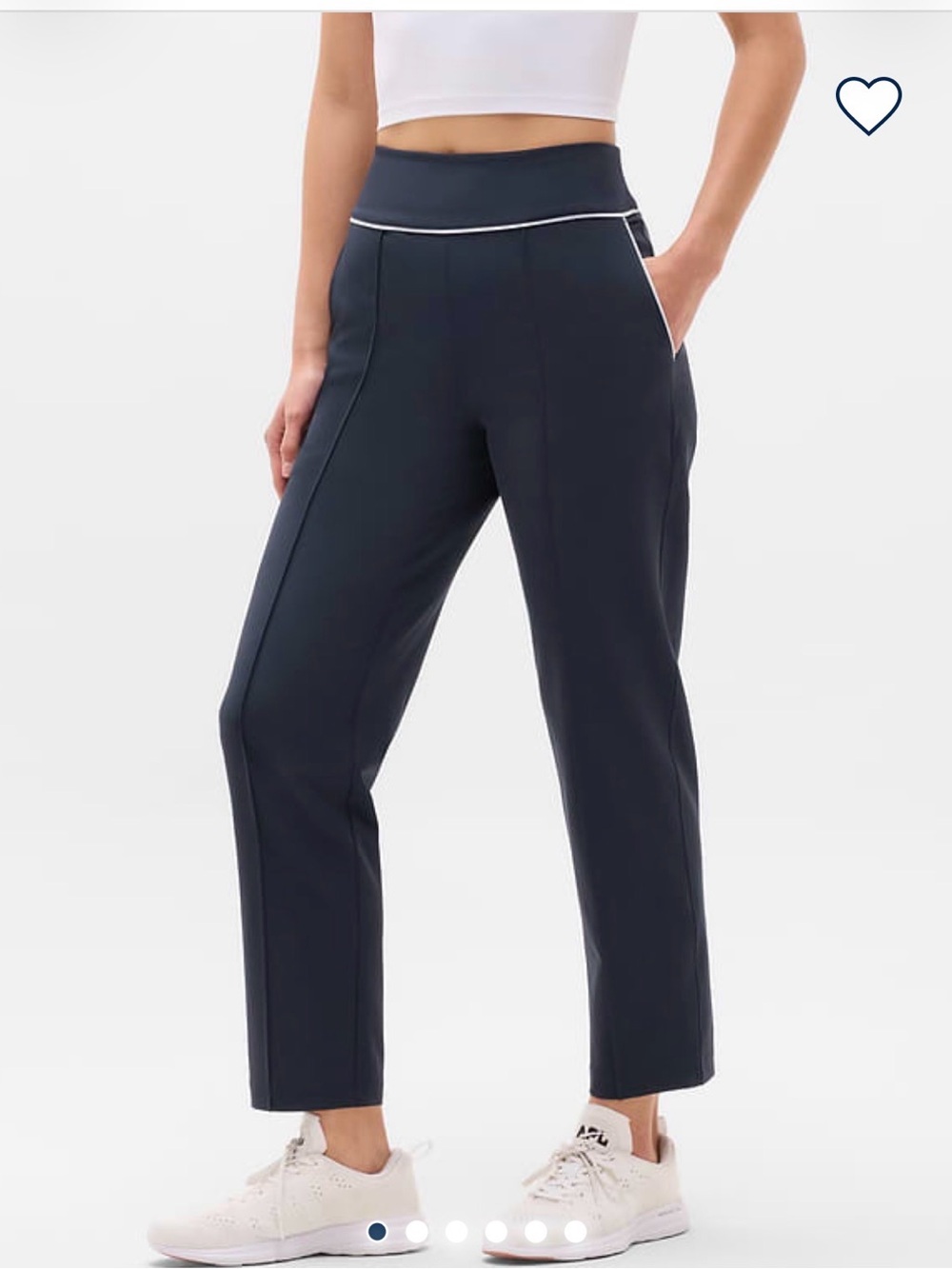 Athleta Navy Tee Time pants
